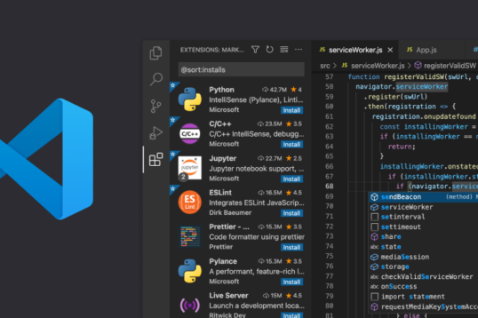 Top Most Used Exteneion for Visual Studio Code