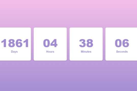 javascript countdown timer