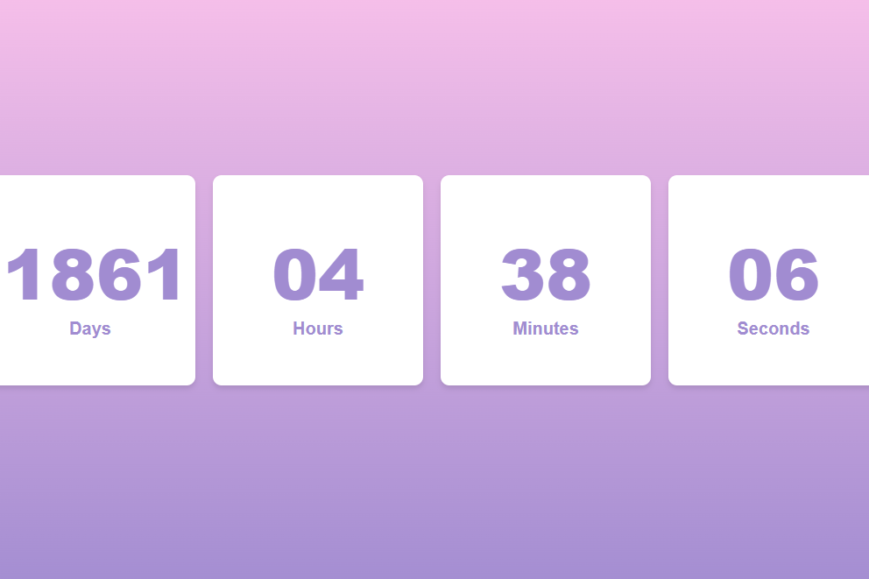 javascript countdown timer