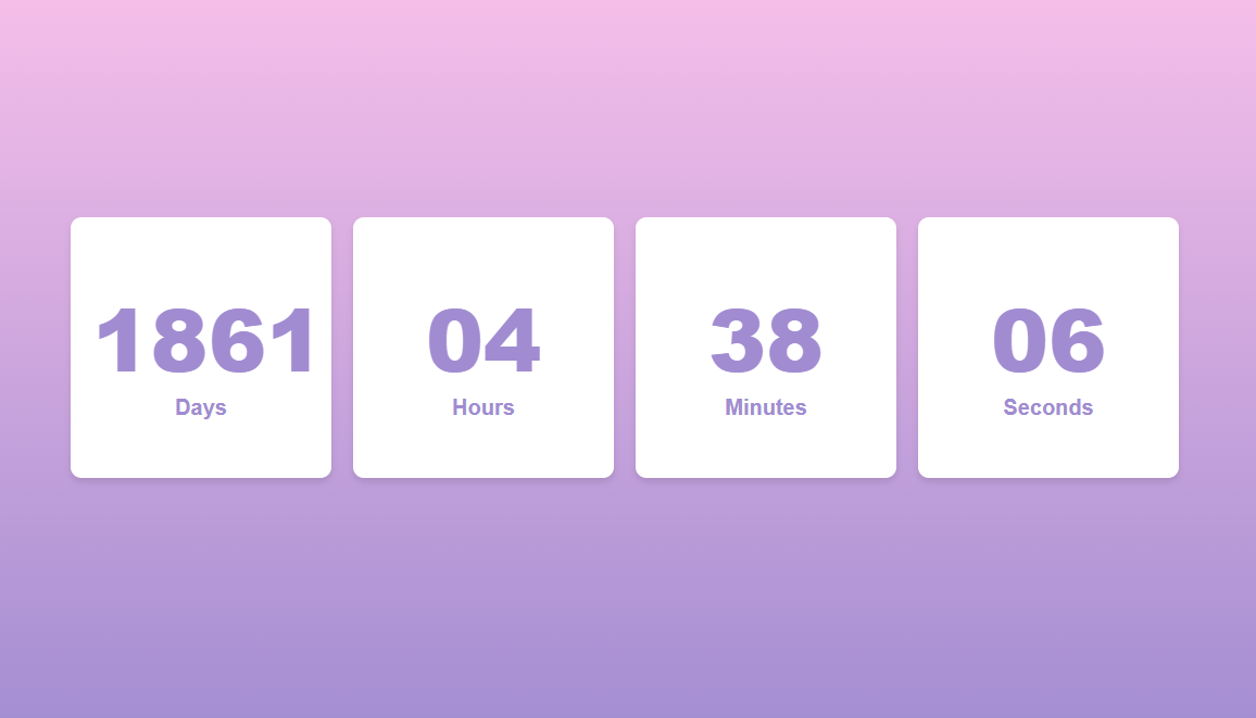 javascript countdown timer